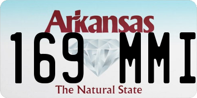 AR license plate 169MMI