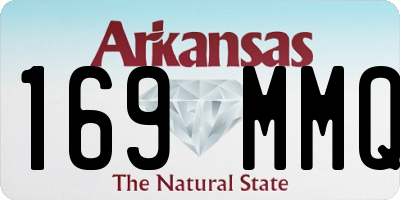 AR license plate 169MMQ
