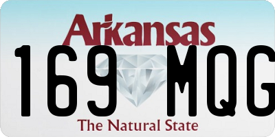 AR license plate 169MQG