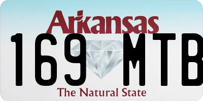 AR license plate 169MTB