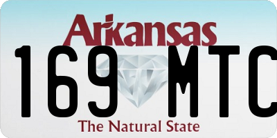 AR license plate 169MTC