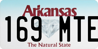 AR license plate 169MTE