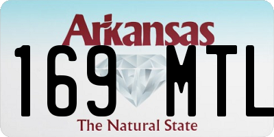 AR license plate 169MTL