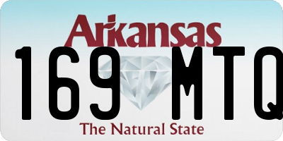 AR license plate 169MTQ