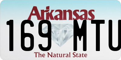 AR license plate 169MTU
