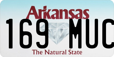 AR license plate 169MUC