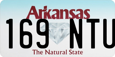 AR license plate 169NTU