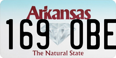 AR license plate 169OBE