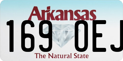 AR license plate 169OEJ