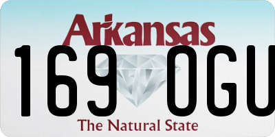 AR license plate 169OGU