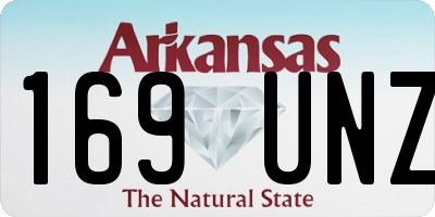 AR license plate 169UNZ