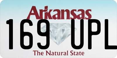 AR license plate 169UPL