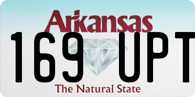 AR license plate 169UPT