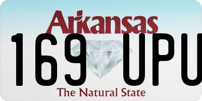 AR license plate 169UPU