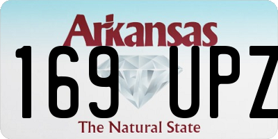 AR license plate 169UPZ