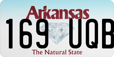AR license plate 169UQB