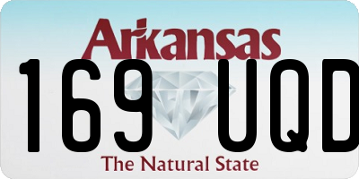 AR license plate 169UQD
