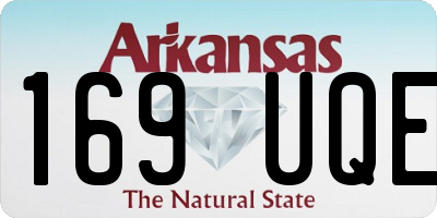 AR license plate 169UQE