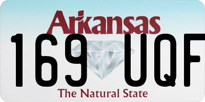 AR license plate 169UQF