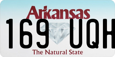 AR license plate 169UQH