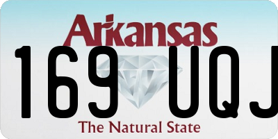 AR license plate 169UQJ