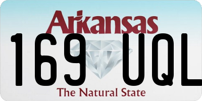 AR license plate 169UQL