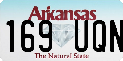 AR license plate 169UQN