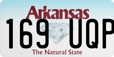 AR license plate 169UQP