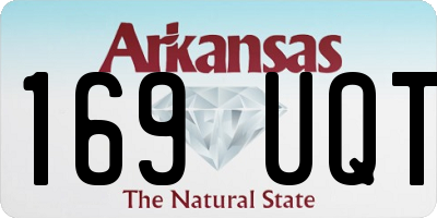 AR license plate 169UQT