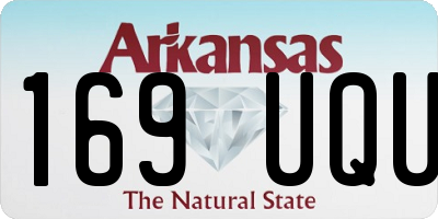 AR license plate 169UQU