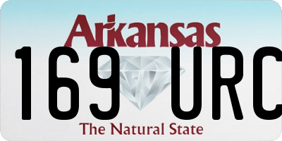 AR license plate 169URC