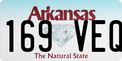 AR license plate 169VEQ