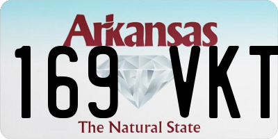 AR license plate 169VKT