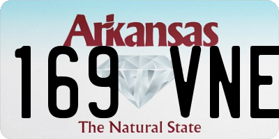 AR license plate 169VNE