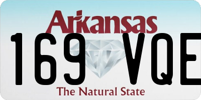 AR license plate 169VQE