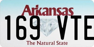 AR license plate 169VTE