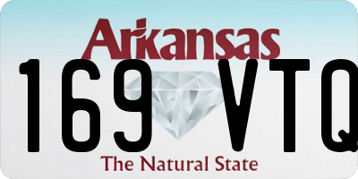AR license plate 169VTQ