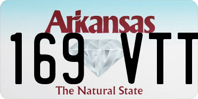 AR license plate 169VTT