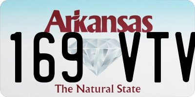 AR license plate 169VTV
