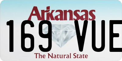 AR license plate 169VUE