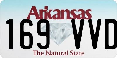 AR license plate 169VVD