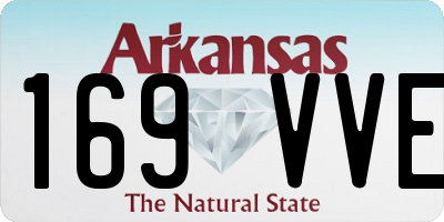 AR license plate 169VVE