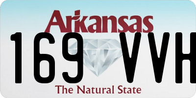AR license plate 169VVH
