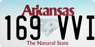 AR license plate 169VVI