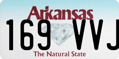 AR license plate 169VVJ