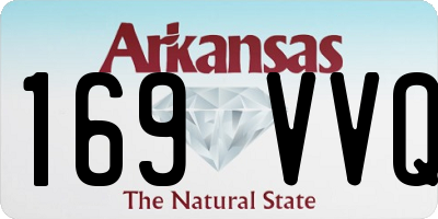 AR license plate 169VVQ