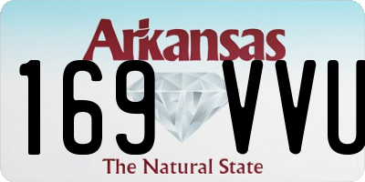 AR license plate 169VVU
