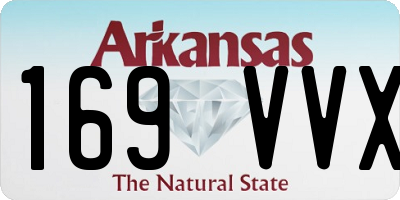 AR license plate 169VVX