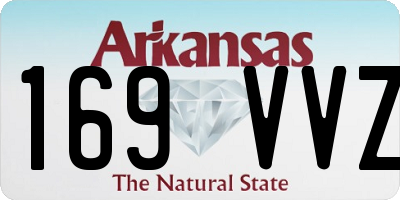 AR license plate 169VVZ