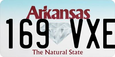 AR license plate 169VXE